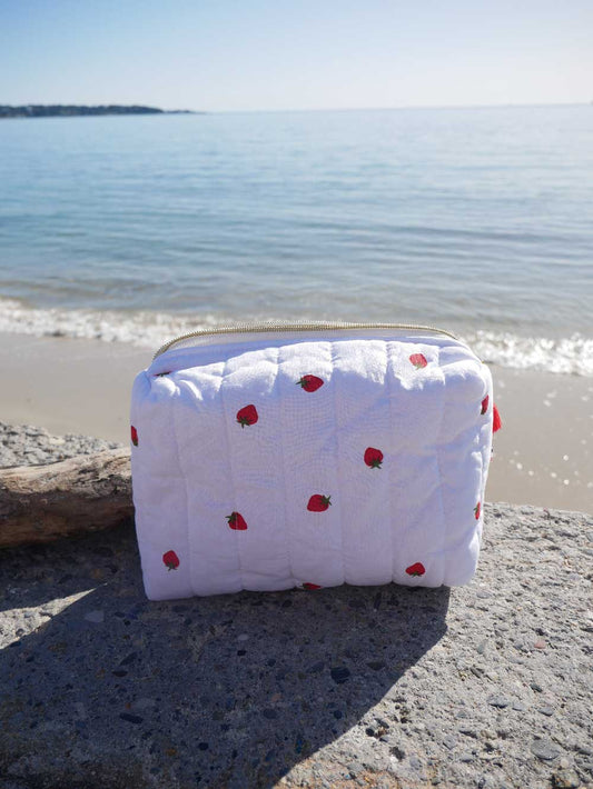 Trousse de toilette taille S Fraise