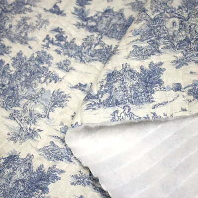 Trousse toile de jouy rouge XS Emilie Daily